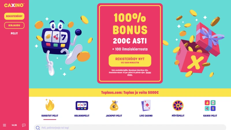 Caxino Homepage Caxino Homepage